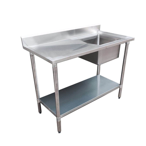 Modular Systems 1200-7-SSBR Single Sink Bench Right Handed 1200 x 700 x 900mm