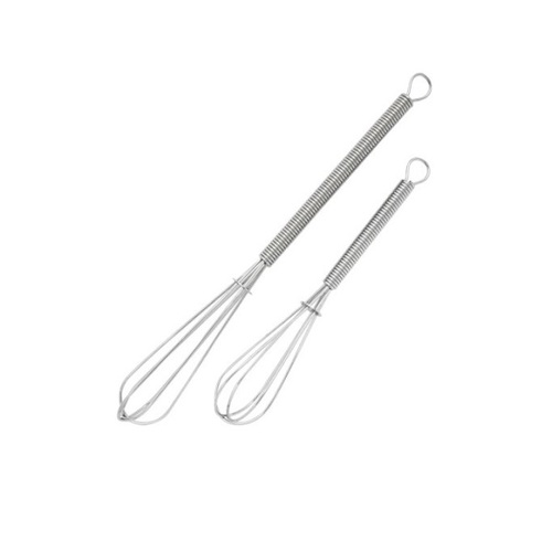 Avanti Mini Whisks Chrome Plated Steel - Set of 2 - 175mm & 130mm