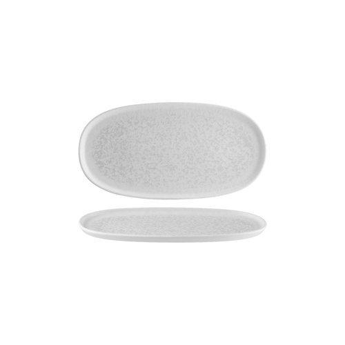 Bonna Lunar White Oval Platter 300x155x15mm (Box of 6)