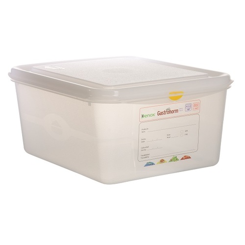 Air Tight Gastronox Container With Washable Labelling 1/2 10L
