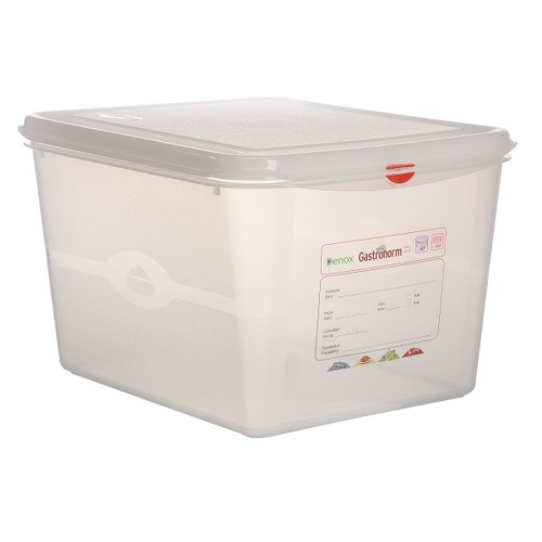Air Tight Gastronox Container With Washable Labelling 1/2 12.5L