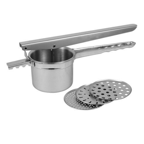 Avanti Potato Ricer With Three Interchangeable Disc Blades