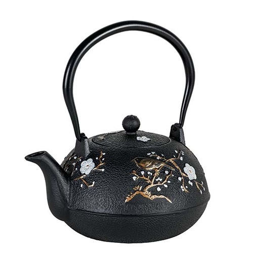 Avanti Cheery Blossom Cast Iron Teapot 1.1Lt