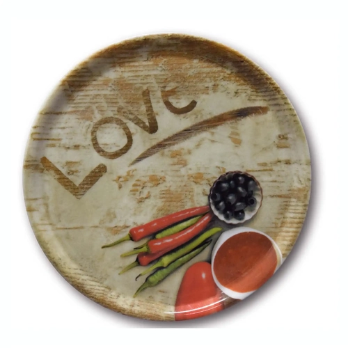 Saturnia Napoli Flour Love Pizza Plate 330mm (Box of 6)