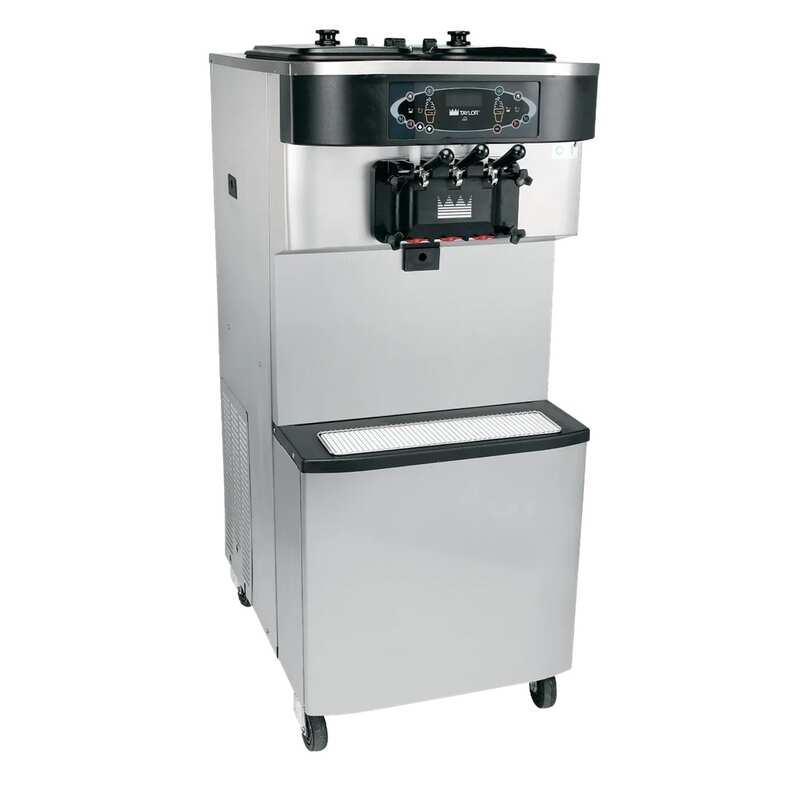 Taylor C713 - Gravity Fed Twin Twist Floor Standing Soft Serve Machine
