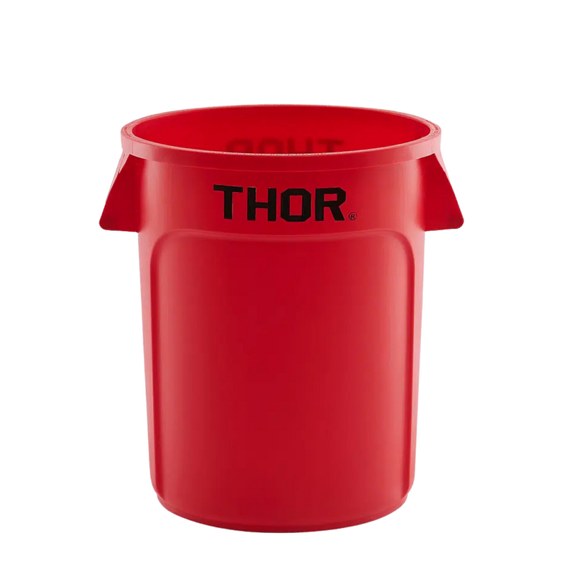 Trust Thor Round Bin 38Lt - Red