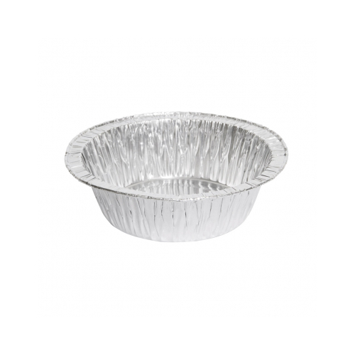 200mL Single Serve Round Foil Pie - Perforated (Box of 2,000)