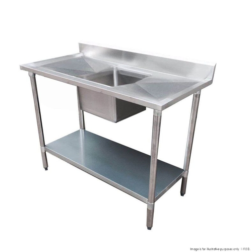 Modular Systems 1800-6-SSBC Single Sink Bench Centre 1800 x 600 x 900mm