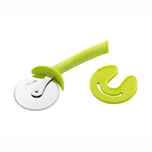 Scanpan Pizza Cutter with Cover 7.5cm - Green