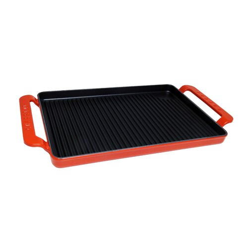 Chasseur Rectangular Grill Pan 420x240mm Inferno Red