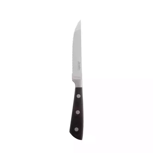 Cavalier Ebony Steak Knife Riveted Handle 245mm (Box of 6)