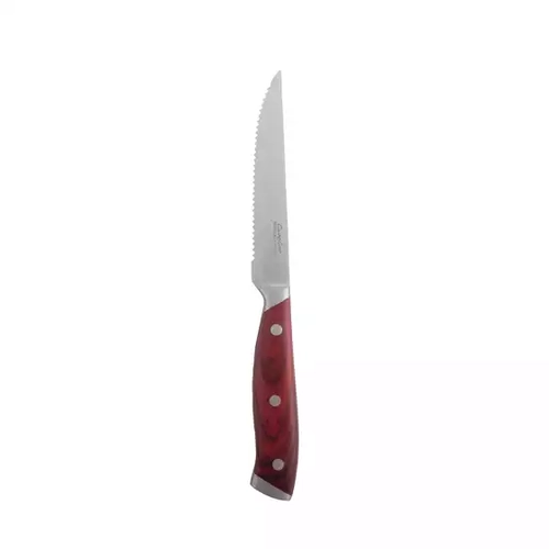 Cavalier Auburn Steak Knife Riveted Handle 245mm (Box of 6)