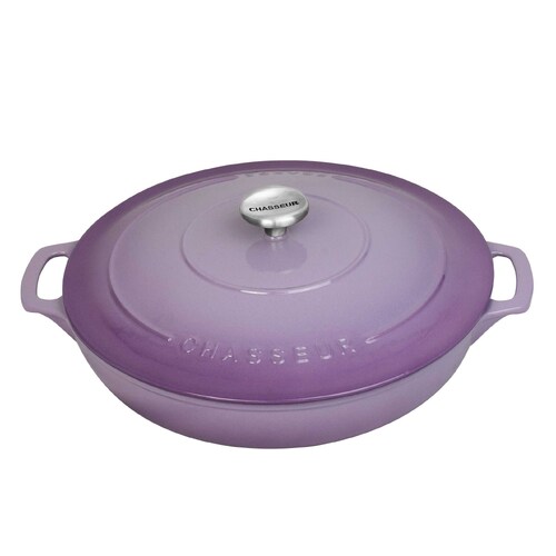 Chasseur Low Round Casserole 300mm/2.5 Litre Wisteria