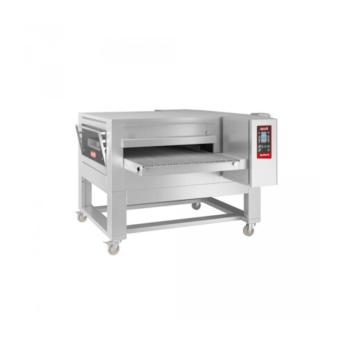 Zanolli Synthesis 12/80G - 32 Inch Gas Impingement Conveyor Oven With Stand