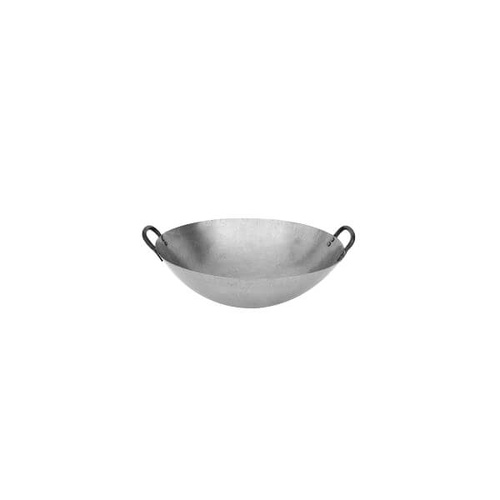 Iron Wok 2 Handles, Round Bottom 360mm 