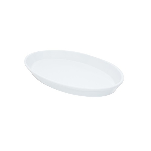 Melamine Oval Platter 44x26.5x5cm - White*