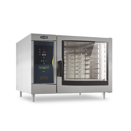 Zanussi 6 x GN 2/1 Gas Combi Digital Controls, Boiler Generated Steam