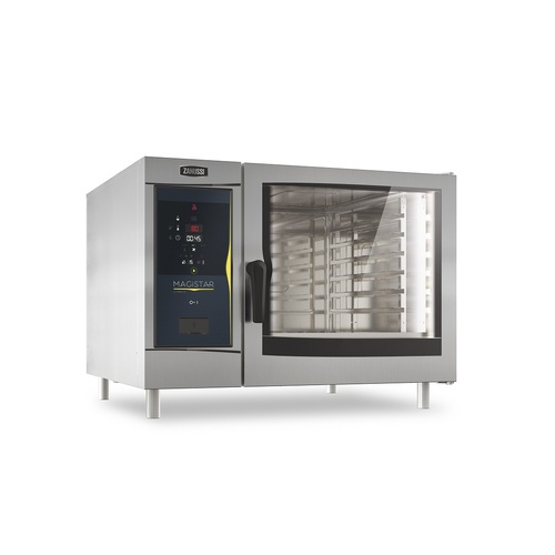 Zanussi 6 x GN 2/1 Gas Combi Digital Controls, Direct Injected Steam