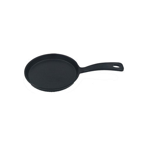 Coucou Melamine Frypan 12.5cm (22.5cm Including Handle) - Black*