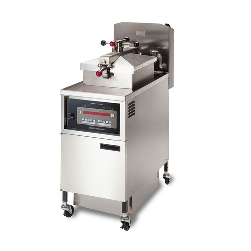 Henny Penny PFG600 - Gas Four Head Pressure Fryer with 8000 Computron