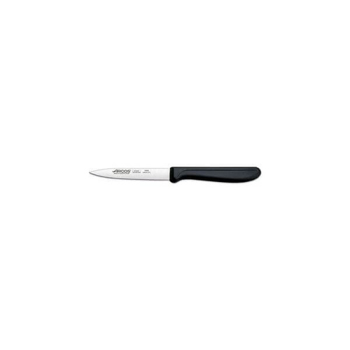 Arcos Paring Knife - Straight Blade, Black Handle 100mm 