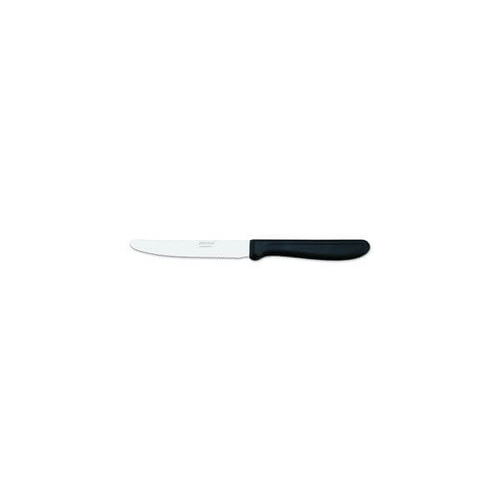 Arcos Paring / Steak Knife - Serrated Blade, Black Handle 110mm 