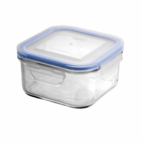 Glasslock Tempered Glass Square Food Container 480ml