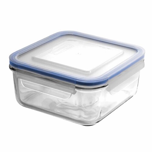 Glasslock Tempered Glass Square Food Container 850ml
