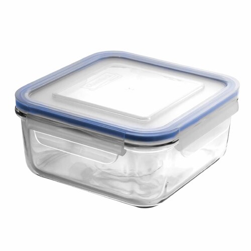 Glasslock Square Tempered Glass Container - 1180ml