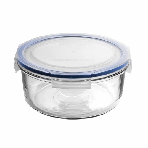 Glasslock Tempered Glass Round Food Container 920ml