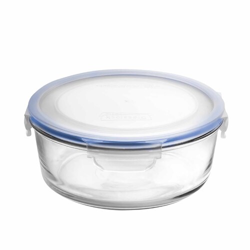 Glasslock Tempered Glass Round Food Container 2000ml