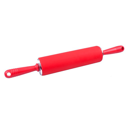 Daily Bake Silicone Rolling Pin 49 x 6cm - Red