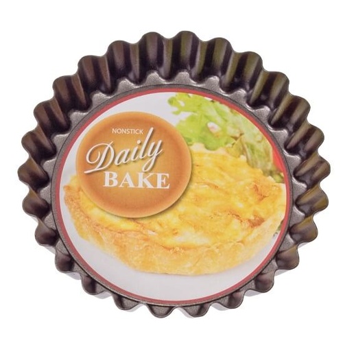 Daily Bake Non-Stick Quiche Pan Loose Base 10 x 2cm (Box of 6)