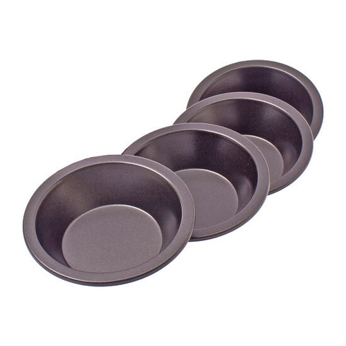 Daily Bake Non-Stick Round Pie Dish 12cm - Set of 4