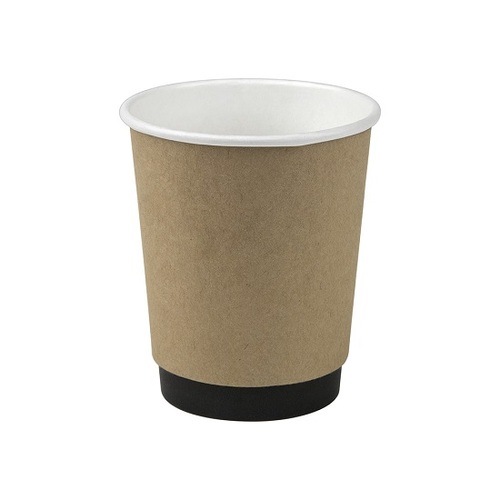 Eco+ Compostable Double Wall Coffee Cup Kraft 245ml (Box of 500)