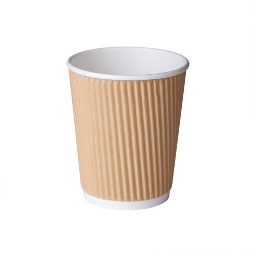 ComfyTouch Triple Wall Coffee Cup Kraft 245ml (Box of 500)