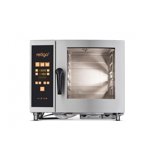 Retigo O623i Vision Orange - Electric Combi Oven 6 x 2/3 GN Tray