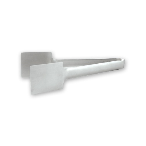Pastry Tong - Flat / Plain 240mm - 18/8 Stainless Steel, One Piece Satin Finished