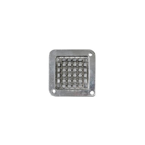 Cutting Frame & Block 1/2" - Stainless Steel Blades, Aluminium Pusher Block 