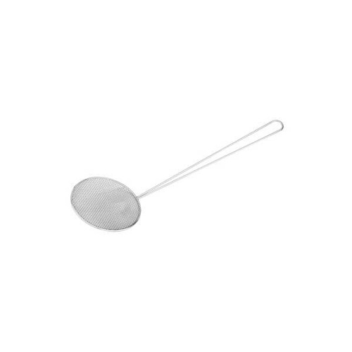 Mesh Skimmer - Fine Mesh - Extra Heavy Duty 150x370mm Chrome Plated 