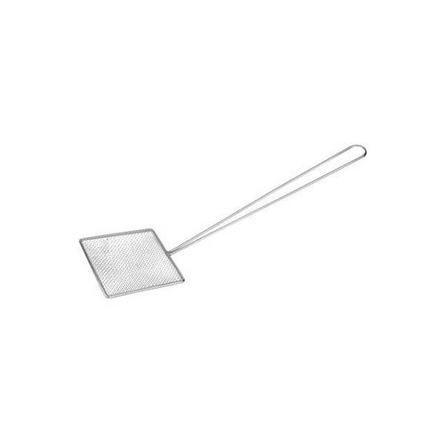 Square Mesh Skimmer - Fine Mesh 150x150x340mm Chrome Plated 