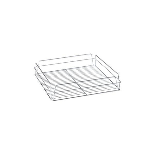 Glass Basket Square Zinc Plated 355x355x75mm