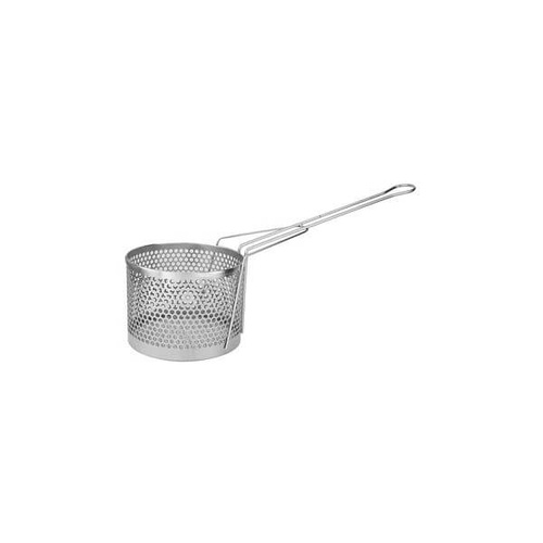 Round Fry Basket 250x155mm Chrome Plated 