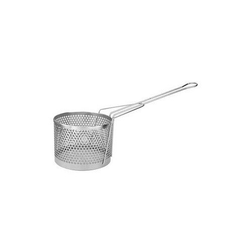 Round Fry Basket 300x155mm Chrome Plated 
