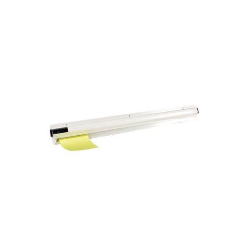 Docket Holder Complete With Screws & Adhesive Backing 1500mm White PVC 