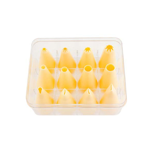 Thermohauser 12 Piece Small Piping Set 12 (4 Star, 4 Hole, 4 Garnish)