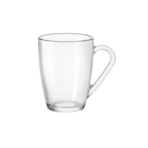 Bormioli Rocco Icon Mug Clear with Handle 320ml (Box of 6)