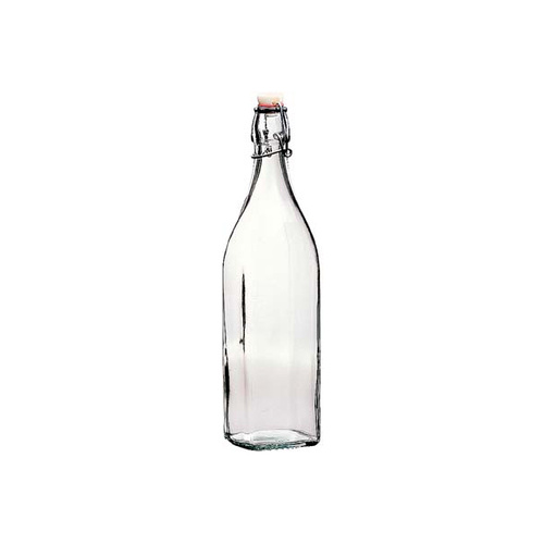 Bormioli Rocco Swing Bottle 1.0Lt White Top