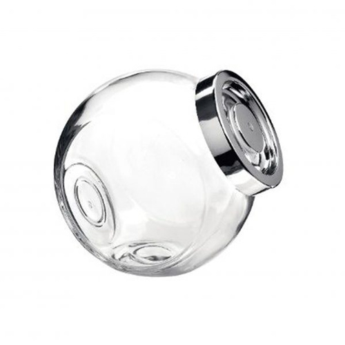 Bormioli Rocco Pandora Jar-Chrome Lid