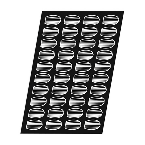 Demarle 40 Cup Madeleine 78x47x19mm